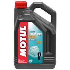Полусинтетическое моторное масло Motul Outboard Tech 4T 10W40, 5 л