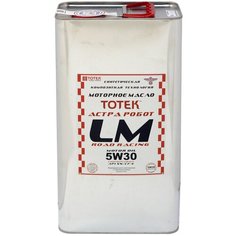 Синтетическое моторное масло TOTEK Астра Робот LM 5W30 Road Racing, 5 л