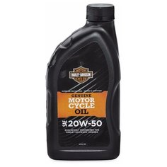 Минеральное моторное масло Harley-Davidson Motor Cycle 20W-50, 1 л