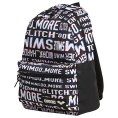 Рюкзак arena Team Backpack 30 Allover, neon glitch