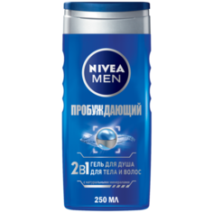 Гель для душа Nivea Men Пробуждающий, 250 мл