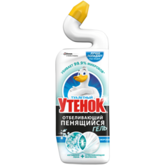 Туалетный утенок гель для унитаза Отбеливающий Пенящийся Морской, 0.75 л