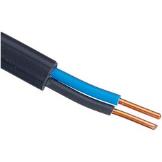 Кабель ВВГнг-П 2х2.5 кв. мм (10 м) Пан Электрик ГОСТ черный 10 м катушка