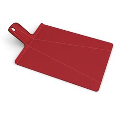 Разделочная доска Joseph Joseph Chop2Pot Plus, 48х27 см, красный