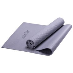 Коврик Starfit FM-101, 173х61х0.5 см серый однотонный