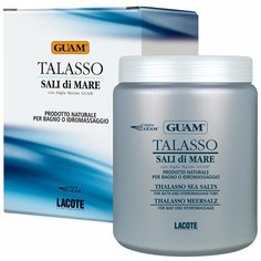 Guam Соль для ванны Talasso Расслабляющая, 1 кг