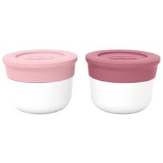 Monbento Соусницы с крышкой MB Temple 2 шт., pink flamingo/blush