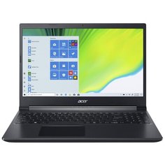 Ноутбук Acer Aspire 7 A715-75G-70FK (Intel Core i7 9750H 2600MHz/15.6"/1920x1080/8GB/1024GB SSD/NVIDIA GeForce GTX 1650 Ti 4GB/Windows 10 Home) NH.Q88ER.00H, черный