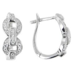 Balex Серьги 2445910034 из серебра 925 пробы с фианитом