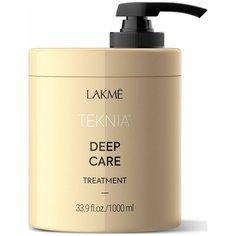 Lakme Teknia Deep Care Восстанавливающая маска для поврежденных волос, 1000 мл