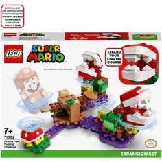 Конструктор LEGO Super Mario 71382 Дополнительный набор Загадочное испытание растения-пираньи