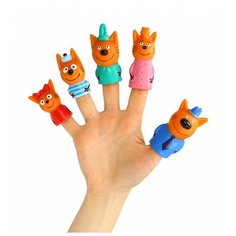 Весна Пальчиковый театр Три кота (В3748)