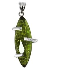 Balex Подвеска 3422910282 из серебра 925 пробы с шпинелью синтетической и фианитом