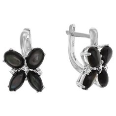 Balex Серьги 2433920202 из серебра 925 пробы с перламутром и фианитом