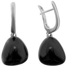 Balex Серьги 2432930217 из серебра 925 пробы с ониксом