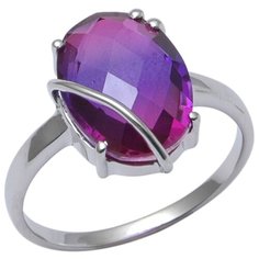 Balex Кольцо 1410931508 из серебра 925 пробы с кварцем, размер 17.5