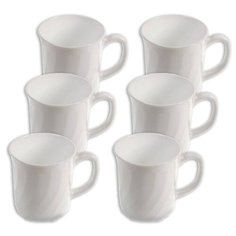 Luminarc Набор кружек Trianon 6 предметов 290 мл белый