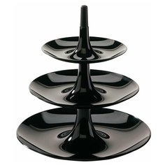 Koziol Этажерка Babell XS 19,8 см черный