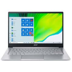 Ноутбук Acer Swift 3 SF314-59-54DZ (Intel Core i5 1135G7 2400MHz/14"/1920x1080/8GB/512GB SSD/Intel Iris Xe Graphics/Windows 10 Pro) NX.A5UER.009, серебристый