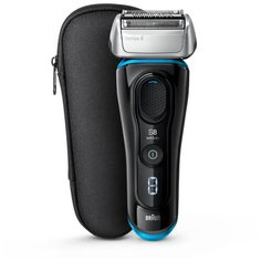 Электробритва Braun 8325s Series 8, черный/синий