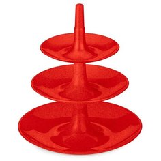 Koziol Этажерка Babell XS 19,8 см красный