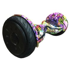 Гироскутер GT Smart Wheel Aqua 10.5, фиолетовый граффити