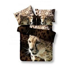 Постельное белье из сатина АБУЭРРО 2 спальный (4 наволочки) Famille