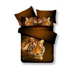 Постельное белье из сатина КИВЬЕРРО 2 спальный (4 наволочки) Famille