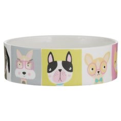 Миска MASON CASH Pawtrait для собак цветной
