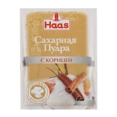 Haas Пудра сахарная с корицей 80 г