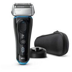 Электробритва Braun 8345s Series 8, черный/синий