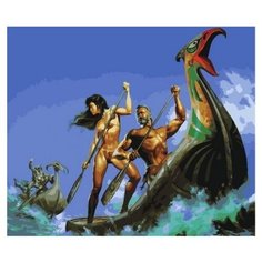 Paintboy Картина по номерам "Морская погоня" 40х50 см (GX34020)