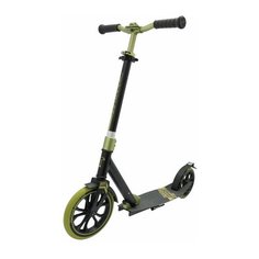 Детский городской самокат TechTeam Jogger 230 2021, черно-зеленый