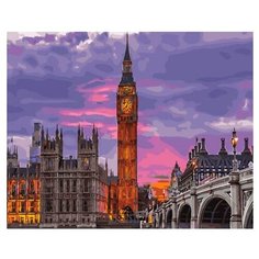 Цветной Картина по номерам "Биг Бэн", 40x50 см (GX29764)