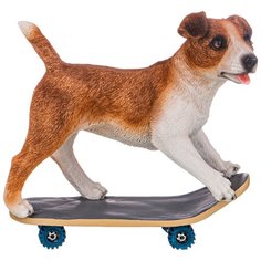 Статуэтка Lefard Рассел, 18 см белый/коричневый