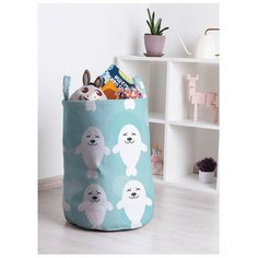 Корзина для игрушек "Танец морских котиков" 35x50 см, toba-11860 Joy Arty