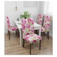 Чехол на стул 07324, универсальный, 40 см. Сирень
