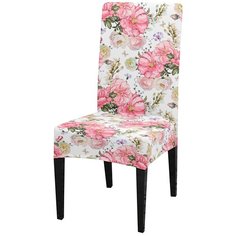 Чехол на стул, универсальный, 40 см. Сирень