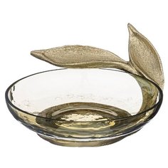 Мыльница Lefard Pan de oro 732-126, прозрачный/золотистый