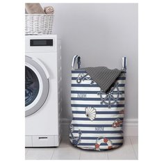 Корзина для хранения вещей JoyArty "Морской сюжет" 35x50 см