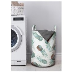 Корзина для хранения вещей JoyArty "Ананасовый сон" 35x50 см