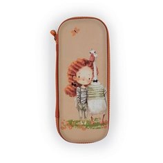 Пенал на молнии «Девочка и гусь», одно отделение, 220×95×50 мм Bruno Visconti