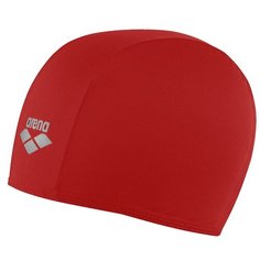Шапочка для плавания arena Polyester Jr 91149, red