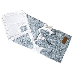 Одеяло на выписку AmaroBaby ЭЛИТ серый