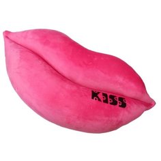 Антистрессовая подушка Штучки, к которым тянутся ручки "Губы" розовые