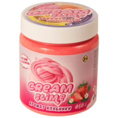 Cream-Slime с ароматом клубники, 450 г ВОЛШЕБНЫЙ МИР