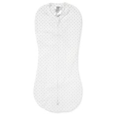 Конверт для пеленания новорожденных на молнии SwaddlePod серые звезды Summer Infant