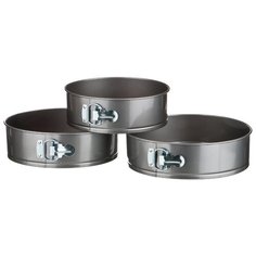 Набор форм для запекания Agness разъемных из 3 шт.с антипр.покр.диам=21,5/24/26 см (888-002)