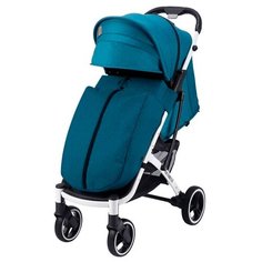 Прогулочная коляска Dearest 818 Plus (Yoya Max Premium), изумрудный/белая рама, цвет шасси: белый