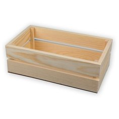 Заготовка для декорирования "Mr. Carving" ВД-467 Ящик сосна 28 x 16 x 9 см .